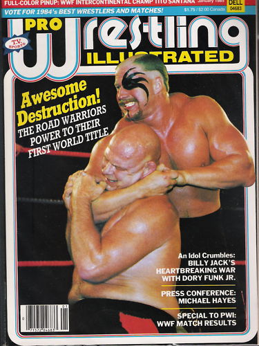 Pro Wrestling Illustrated January 1985 Magazine PWcatalog