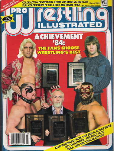 Pro Wrestling Illustrated March 1985 Magazine PWcatalog