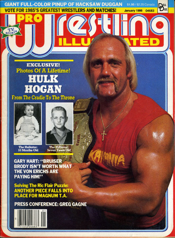 Pro Wrestling Illustrated January 1986 Magazine PWcatalog