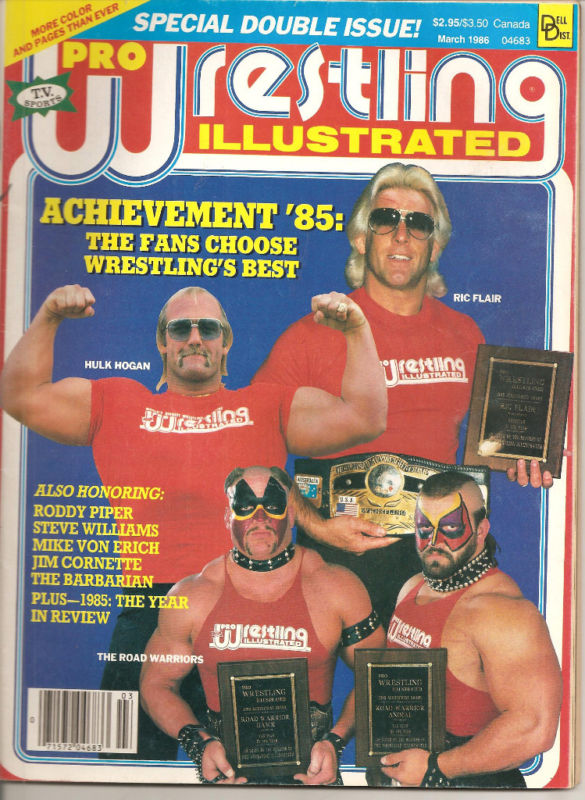 Pro Wrestling Illustrated March 1986 Magazine PWcatalog