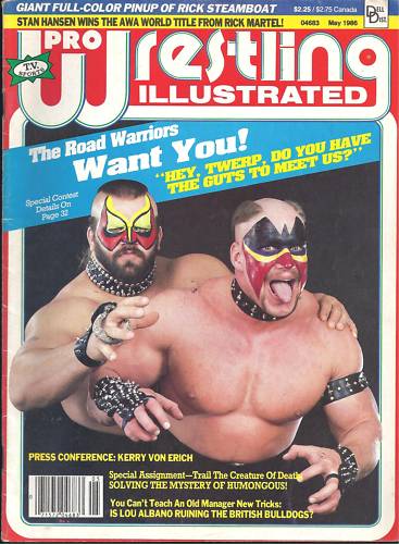 Pro Wrestling Illustrated May 1986 Magazine PWcatalog