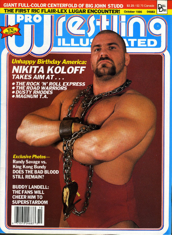 Pro Wrestling Illustrated October 1986 Magazine PWcatalog