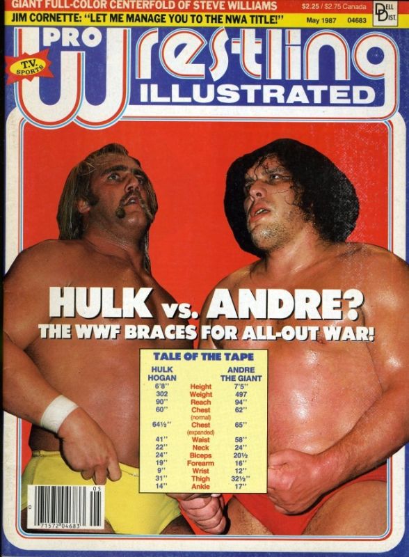Pro Wrestling Illustrated May 1987 Magazine PWcatalog