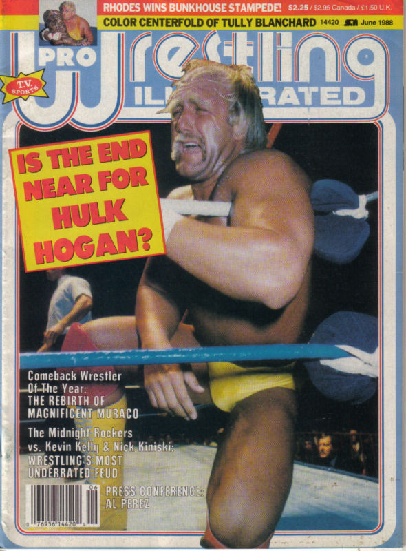 Pro Wrestling Illustrated June 1988 Magazine PWcatalog