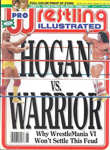 Pro Wrestling Illustrated June 1990 Magazine PWcatalog