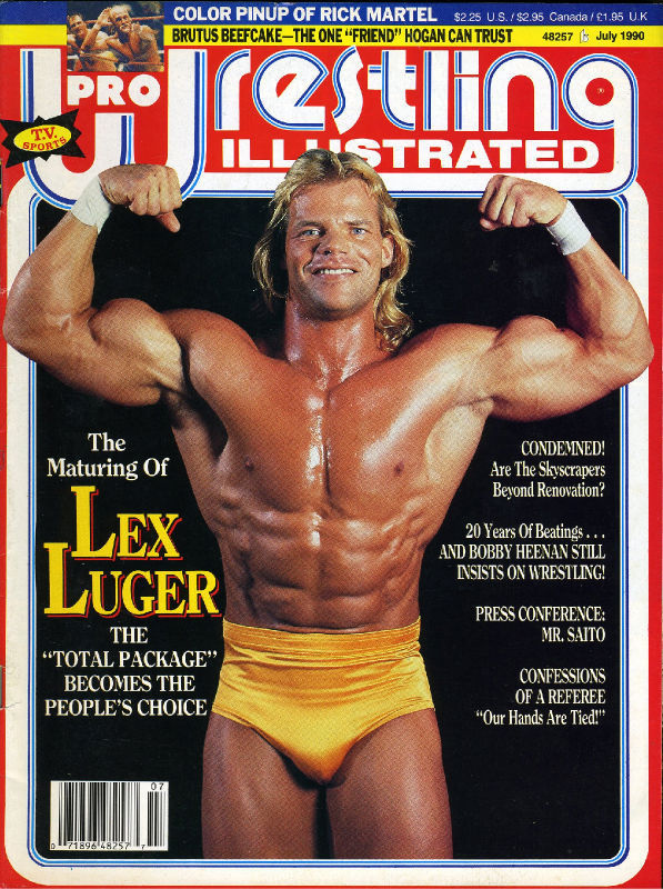 Pro Wrestling Illustrated July 1990 Magazine PWcatalog