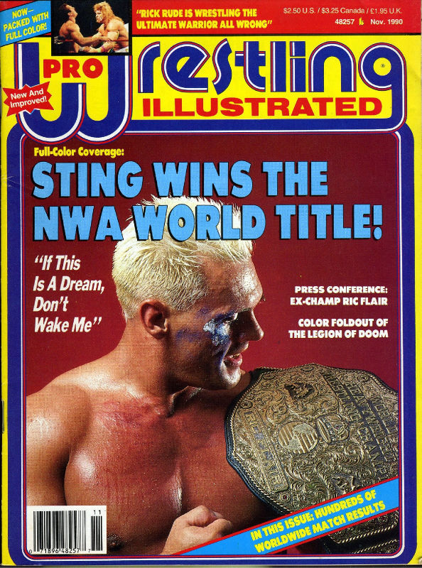 Pro Wrestling Illustrated November 1990 Magazine PWcatalog