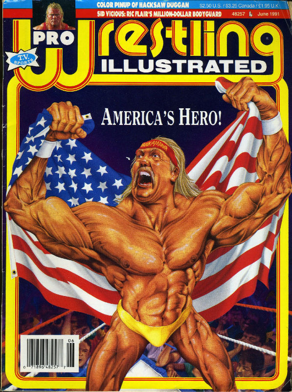 Pro Wrestling Illustrated June 1991 Magazine PWcatalog