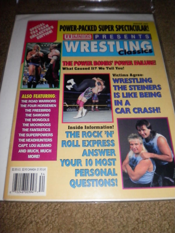 Pro Wrestling Illustrated 1991 Magazine PWcatalog