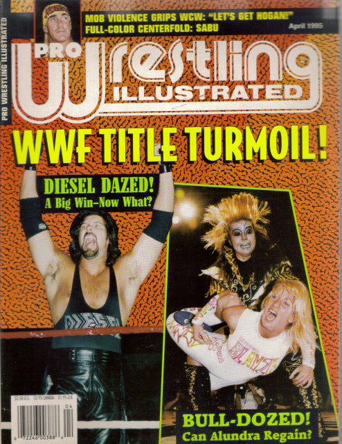 Pro Wrestling Illustrated April 1995 Magazine PWcatalog