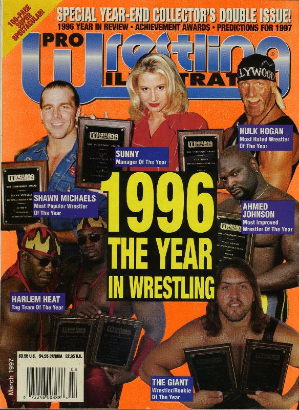 Pro Wrestling Illustrated March 1997 Magazine PWcatalog