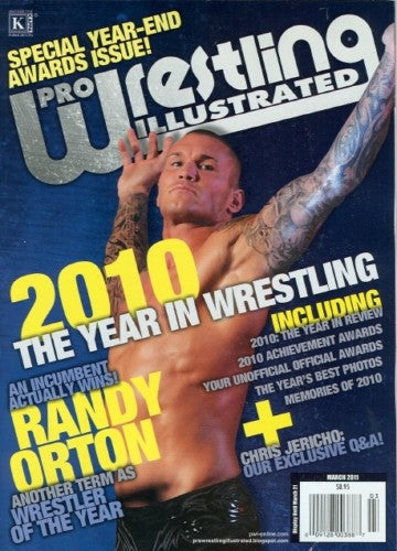 Pro Wrestling Illustrated March 2011 Magazine PWcatalog