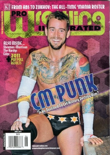 Pro Wrestling Illustrated June 2011 Magazine PWcatalog