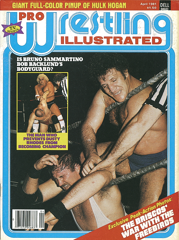 Pro Wrestling Illustrated April 1981 Magazine PWcatalog
