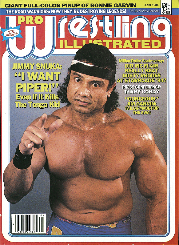 Pro Wrestling Illustrated April 1985 Magazine PWcatalog