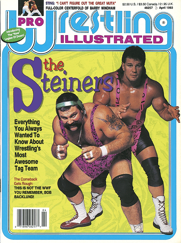 Pro Wrestling Illustrated April 1993 Magazine PWcatalog