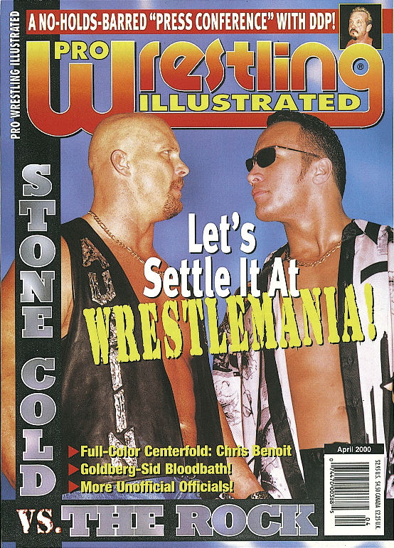 Pro Wrestling Illustrated April 2000 Magazine PWcatalog