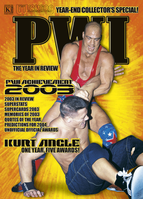 Pro Wrestling Illustrated April 2004 Magazine PWcatalog