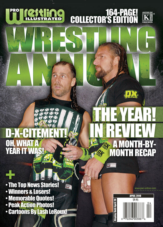 Pro Wrestling Illustrated April 2010 Magazine PWcatalog