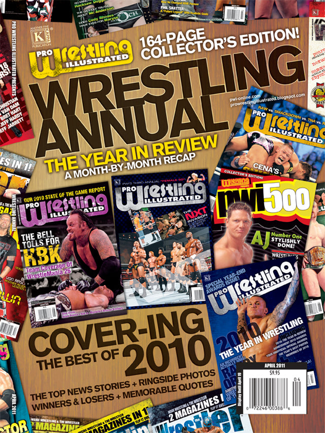 Pro Wrestling Illustrated April 2011 Magazine PWcatalog