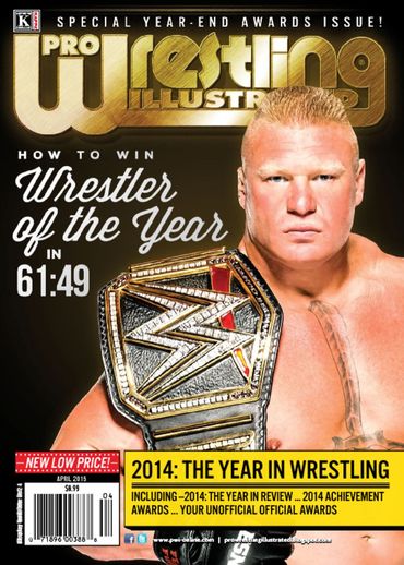 Pro Wrestling Illustrated April 2015 Magazine PWcatalog