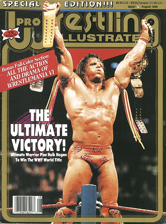 Pro Wrestling Illustrated August 1990 Magazine PWcatalog