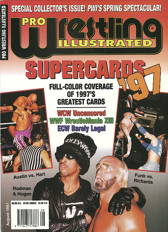 Pro Wrestling Illustrated August 1997 Magazine PWcatalog