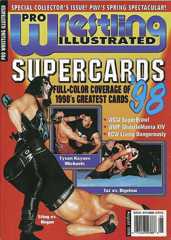 Pro Wrestling Illustrated August 1998 Magazine PWcatalog