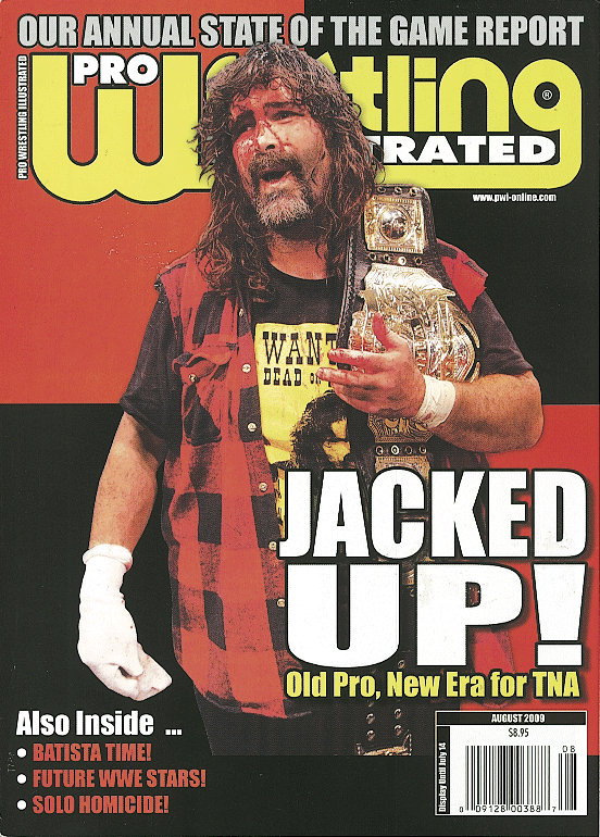 Pro Wrestling Illustrated August 2009 Magazine PWcatalog