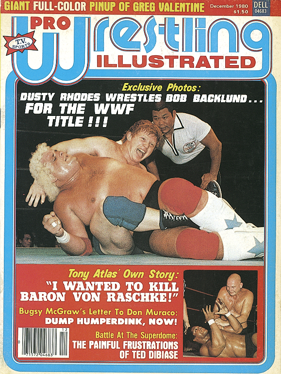 Pro Wrestling Illustrated December 1980 Magazine PWcatalog