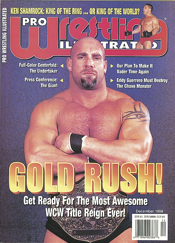 Pro Wrestling Illustrated December 1998 Magazine PWcatalog