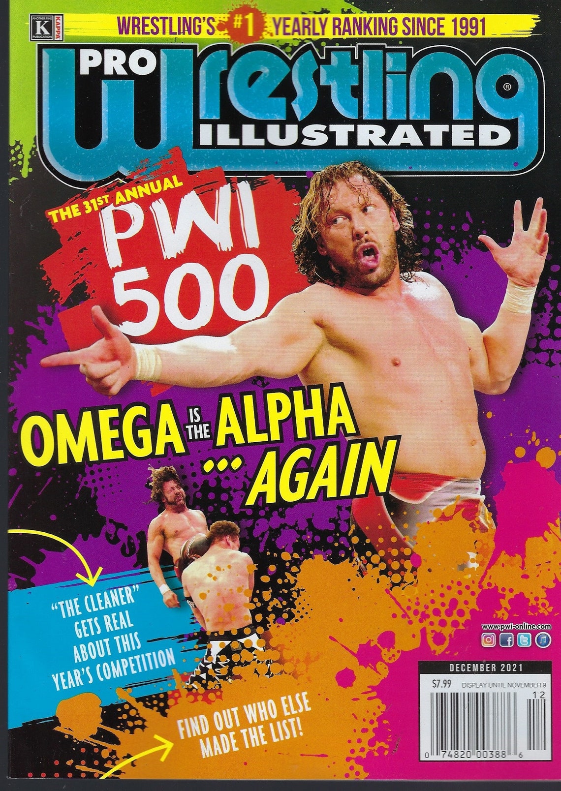 Pro Wrestling Illustrated December 2021 Magazine PWcatalog
