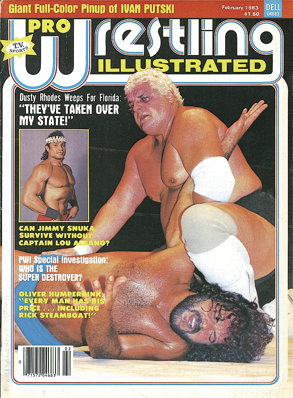 Pro Wrestling Illustrated February 1983 Magazine PWcatalog