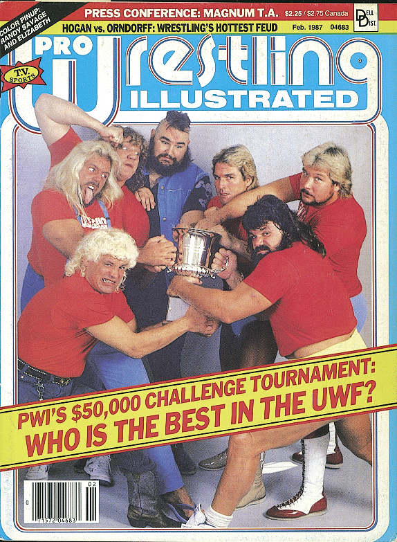 Pro Wrestling Illustrated February 1987 Magazine PWcatalog