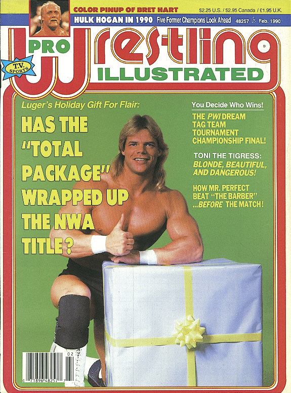 Pro Wrestling Illustrated February 1990 Magazine PWcatalog