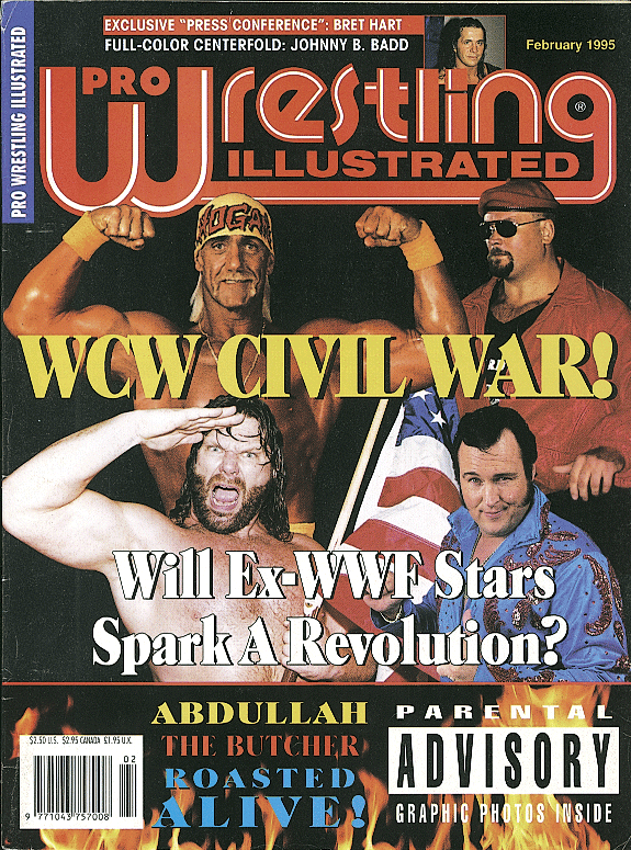 Pro Wrestling Illustrated February 1995 Magazine PWcatalog