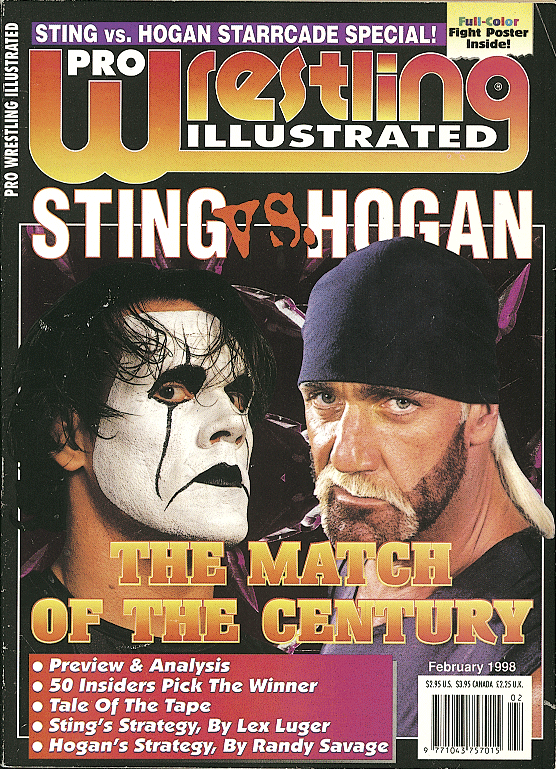 Pro Wrestling Illustrated February 1998 Magazine PWcatalog