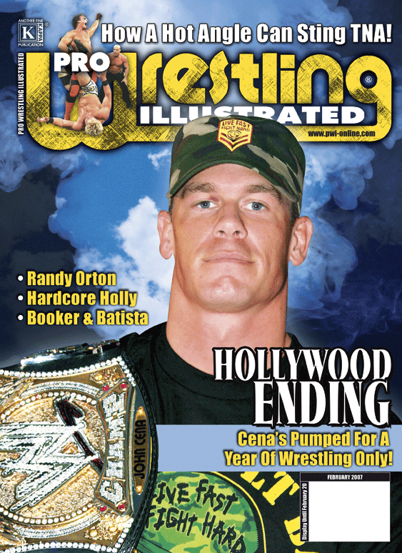 Pro Wrestling Illustrated February 2007 Magazine PWcatalog