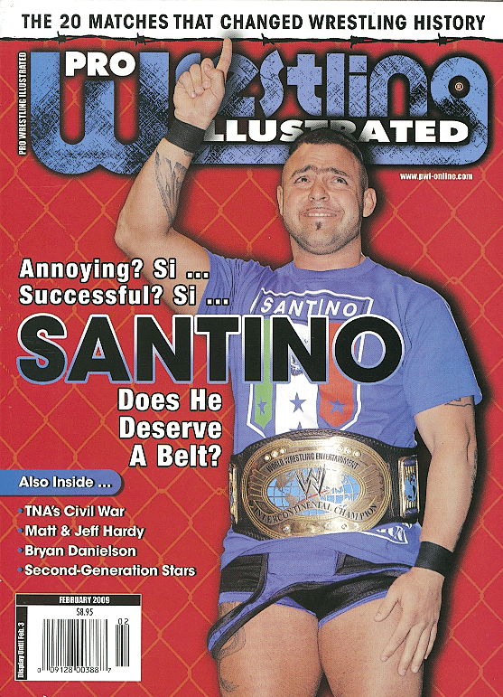 Pro Wrestling Illustrated February 2009 Magazine PWcatalog