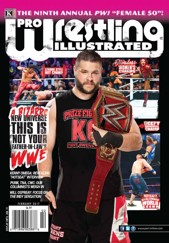 Pro Wrestling Illustrated February 2017 Magazine PWcatalog