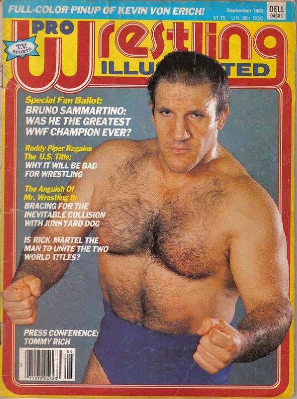Pro Wrestling Illustrated September 1983 Magazine PWcatalog