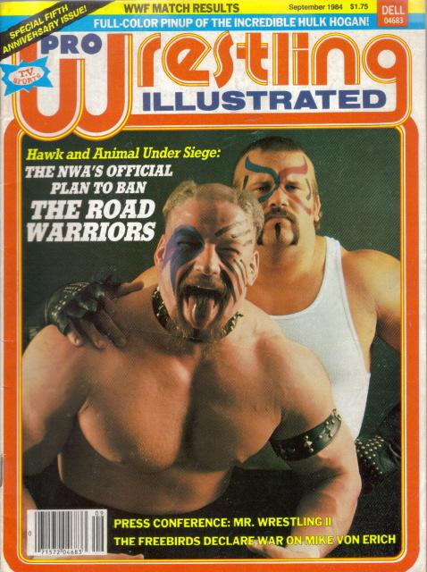 Pro Wrestling Illustrated September 1984 Magazine PWcatalog
