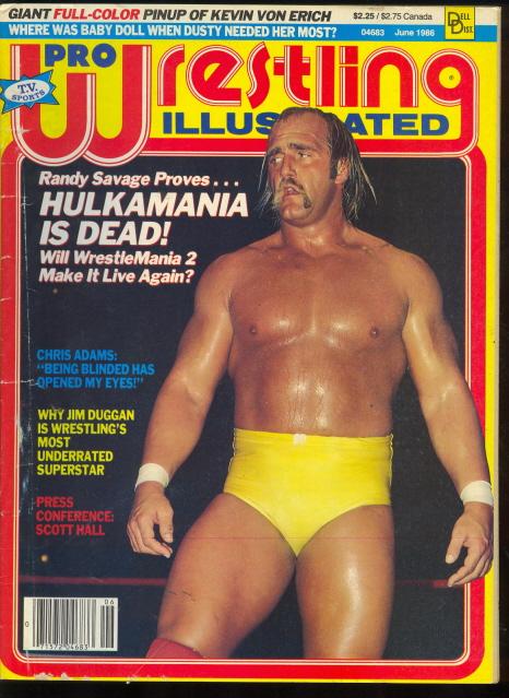 Pro Wrestling Illustrated June 1986 Magazine PWcatalog