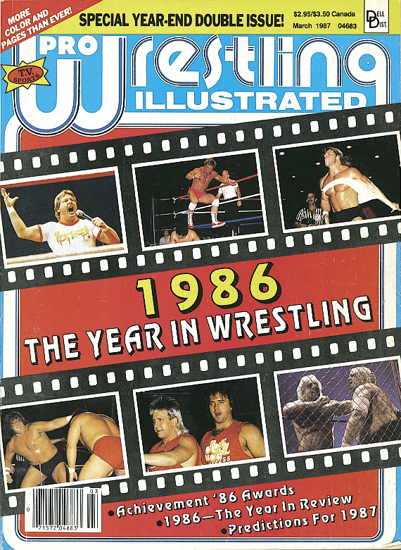 Pro Wrestling Illustrated March 1987 Magazine PWcatalog