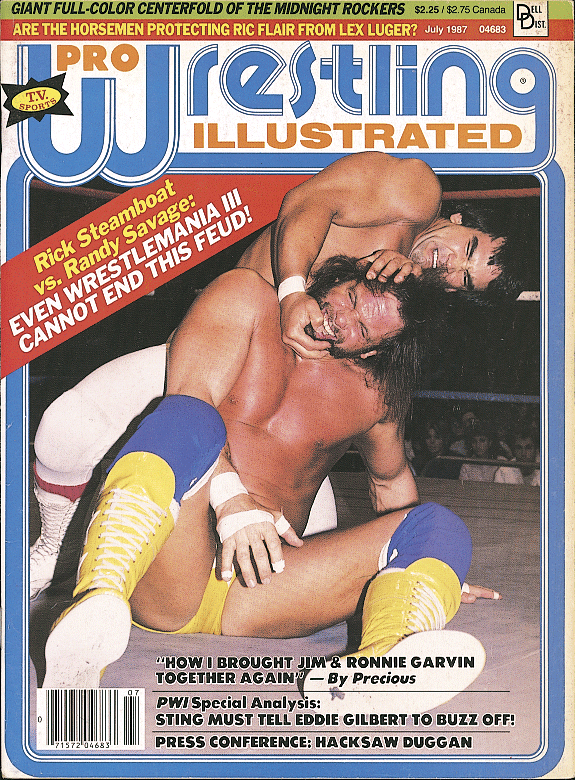 Pro Wrestling Illustrated July 1987 Magazine PWcatalog