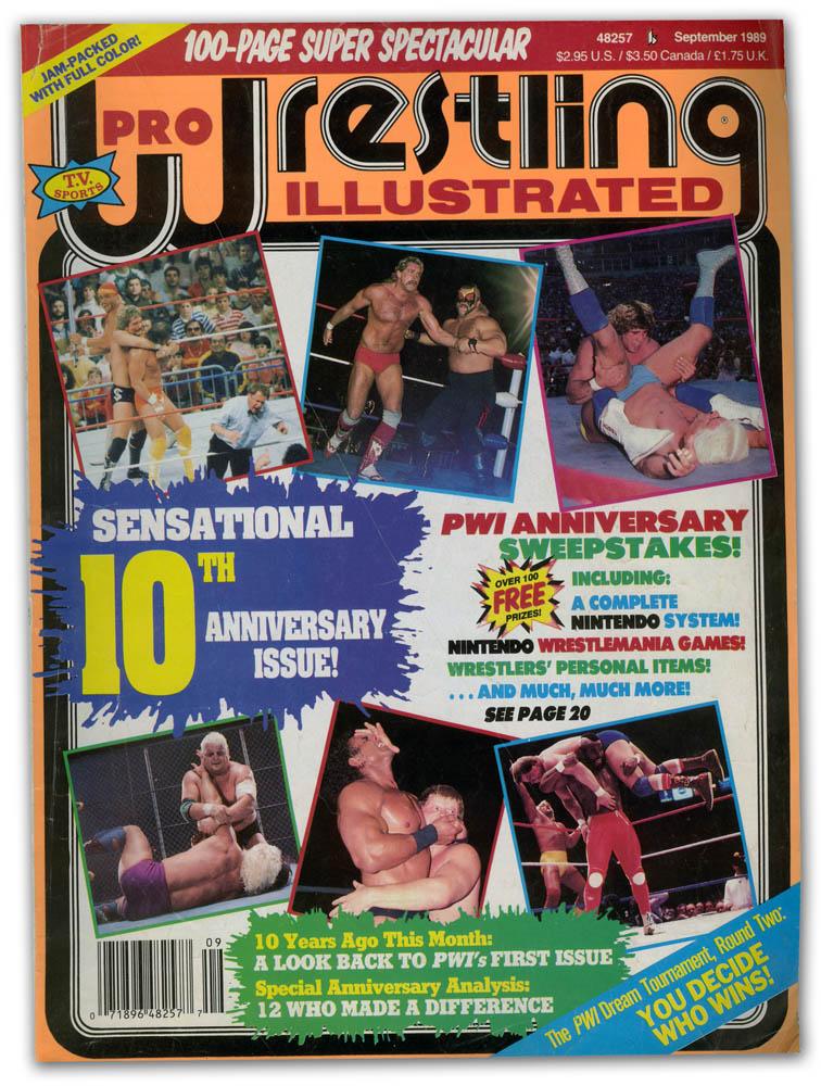Pro Wrestling Illustrated September 1989 Magazine PWcatalog