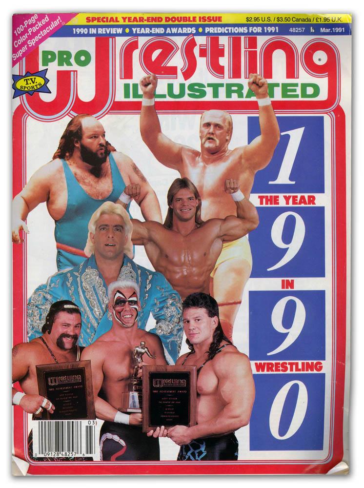 Pro Wrestling Illustrated March 1991 Magazine PWcatalog