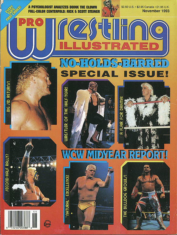 Pro Wrestling Illustrated November 1993 Magazine PWcatalog