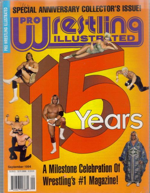 Pro Wrestling Illustrated September 1994 Magazine PWcatalog