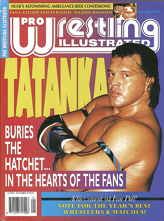 Pro Wrestling Illustrated January 1995 Magazine PWcatalog